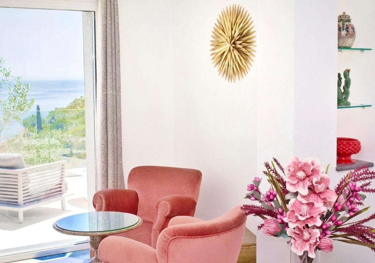 Suite Apartments Branco - Infinity Pool & Sea View - 5 Minuti Dal Centro Taormina Kültér fotó